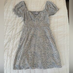 Princess Polly Blue Floral Mini Dress